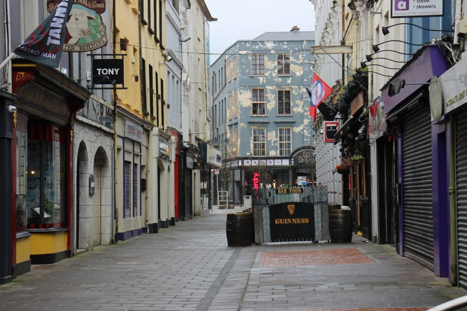 Empty Marlboro Street